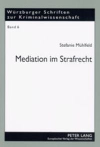 Produktbild: Mediation im Strafrecht