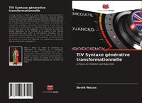 Produktbild: TIV Syntaxe g&eacute;n&eacute;rative transformationnelle