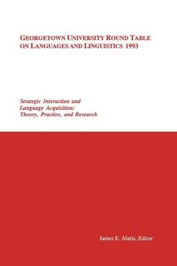 Produktbild: Georgetown University Round Table on Languages and Linguistics (GURT) 1993