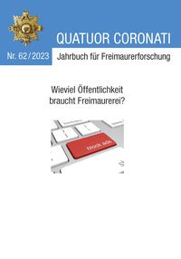 Produktbild: Quatuor Coronati Jahrbuch f&uuml;r Freimaurerforschung Nr. 62/2024