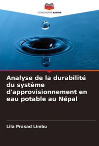 Produktbild: Analyse de la durabilit&eacute; du syst&egrave;me d'approvisionnement en eau potable au N&eacute;pal