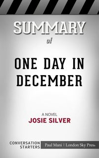 Produktbild: Summary of One Day in December: A Novel: Conversation Starters