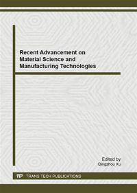 Produktbild: Recent Advancement on Material Science and Manufacturing Technologies