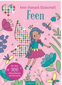 Produktbild: Mein Diamant-Stickerheft – Feen
