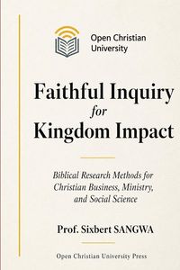 Produktbild: Faithful Inquiry for Kingdom Impact