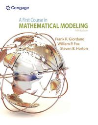 Produktbild: A First Course in Mathematical Modeling