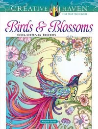 Produktbild: Creative Haven Birds and Blossoms Coloring Book