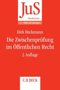 Produktbild: Die Zwischenpr&uuml;fung im &Ouml;ffentlichen Recht