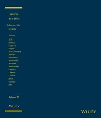Produktbild: Organic Reactions, Volume 82