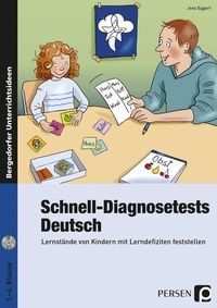 Produktbild: Schnell-Diagnosetests: Deutsch 1.-4. Klasse