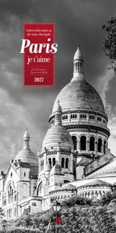 Produktbild: Paris, je t&rsquo;aime Literatur-Kalender 2027