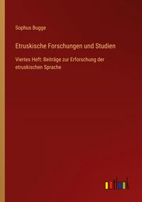 Produktbild: Etruskische Forschungen und Studien