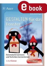Produktbild: Gestalten f&uuml;r das Fenster - mehr als Basteln 1/2