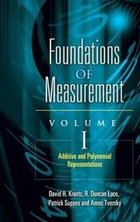 Produktbild: Foundations of Measurement Volume I