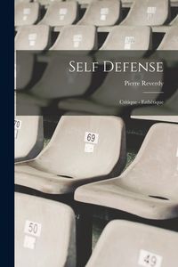 Produktbild: Self Defense; Critique - Esth&eacute;tique