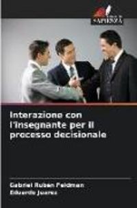 Produktbild: Interazione con l'insegnante per il processo decisionale
