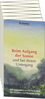Produktbild: Beim Aufgang der Sonne und bei ihrem Untergang