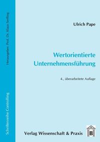 Produktbild: Wertorientierte Unternehmensf&uuml;hrung.