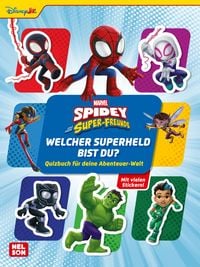 Produktbild: MARVEL Spidey und seine Super-Freunde: Welcher Superheld bist du? Quizbuch f&uuml;r deine Abenteuer-Welt