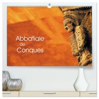 Produktbild: Abbatiale de Conques (Calendrier mural 2026 DIN A2 vertical) calendrier de bureau