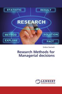 Produktbild: Research Methods for Managerial decisions