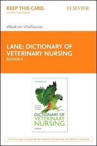 Produktbild: Dict Of Veterinary Nursing - E
