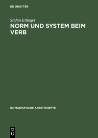 Produktbild: Norm und System beim Verb