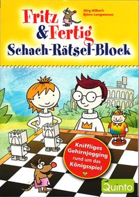 Bild vom Artikel Fritz&Fertig Schach-Rätselblock vom Autor Björn Lengwenus