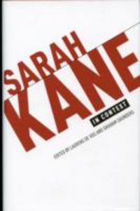 Produktbild: Sarah Kane in Context