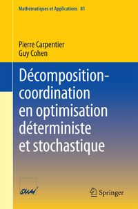 Produktbild: D&eacute;composition-coordination en optimisation d&eacute;terministe et stochastique