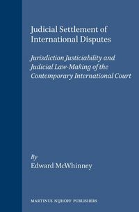 Produktbild: Judicial Settlement of International Disputes