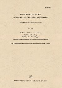 Produktbild: Die Konstitution einiger rheinischer und bayrischer Trasse