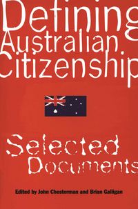 Produktbild: Defining Australian Citizenship