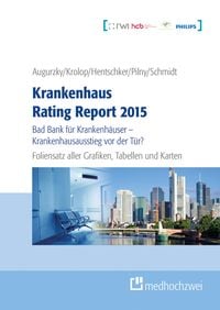 Bild vom Artikel Krankenhaus Rating Report 2015 - Foliensatz-CD Schaubilder, Karten, Tabellen vom Autor Boris Augurzky