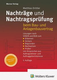 Produktbild: Nachtr&auml;ge und Nachtragspr&uuml;fung