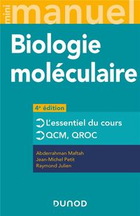 Produktbild: Biologie mol&eacute;culaire : l'essentiel du cours, QCM, QROC