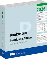 Produktbild: BKI Baukosten Positionen Altbau 2026