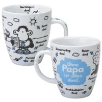 Produktbild: Tasse Ohne Papa ist alles doof