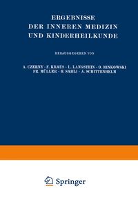 Produktbild: Ergebnisse der Inneren Medizin und Kinderheilkunde