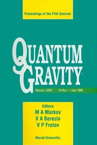 Produktbild: Quantum Gravity - Proceedings of the Fifth Seminar