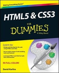 Produktbild: HTML5 & CSS3 For Dummies