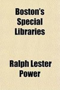 Produktbild: Boston's Special Libraries