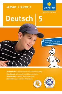 Bild vom Artikel Alfons Lernwelt - Deutsch 5: Ausgabe 2009 (PC+MAC) vom Autor Ute Flierl