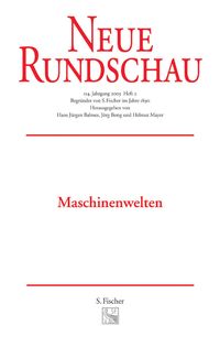 Produktbild: Neue Rundschau 2003/2