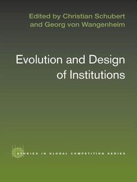 Produktbild: Evolution and Design of Institutions