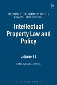 Produktbild: Intellectual Property Law and Policy: Volume 11