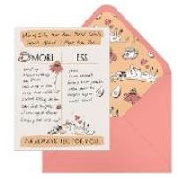 Produktbild: 6-Pack Em & Friends Julia Rothman Empathy More/Less Greeting Cards