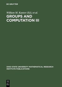 Produktbild: Groups and Computation III