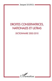 Produktbild: Droites conservatrices, nationales et ultras