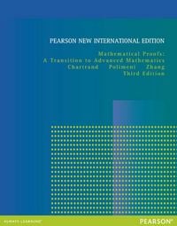 Produktbild: Mathematical Proofs: A Transition to Advanced Mathematics